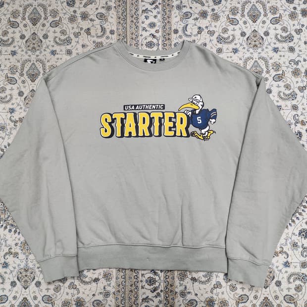스타터 USA Authentic 오버핏 맨투맨 M (크게나옴)