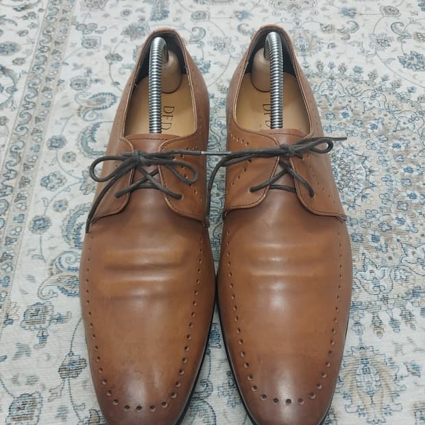 SODA 브라운 가죽 구두 265mm