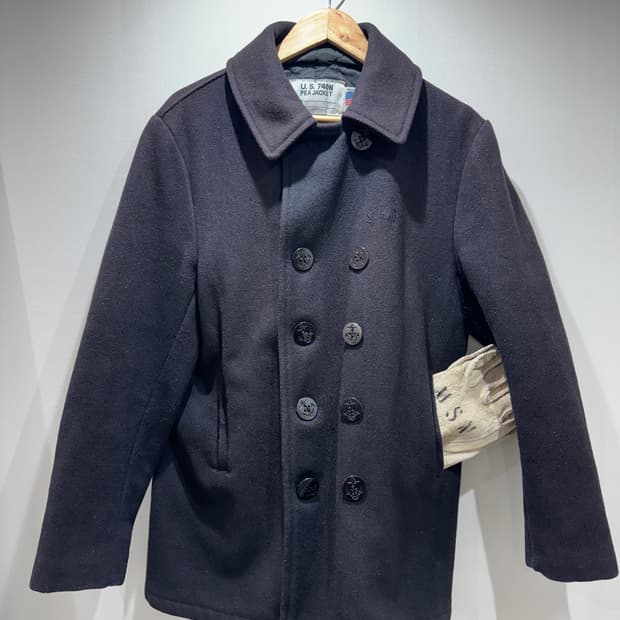 Schott 740N USN 울 피코트 (38)