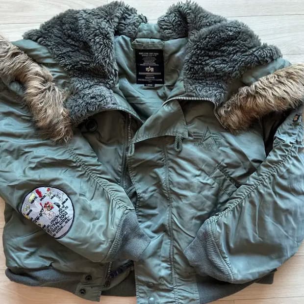 알파인더스트리 N2B 점퍼 L