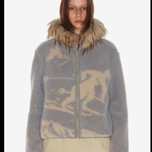 open yy 오픈와이와이 후리스 후디 재킷 민트 1