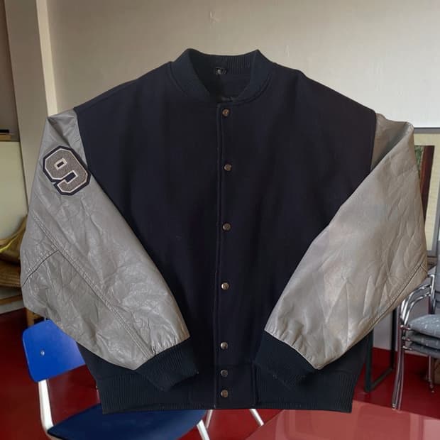 빈티지 바시티 자켓 (Man 2XL) AB1240