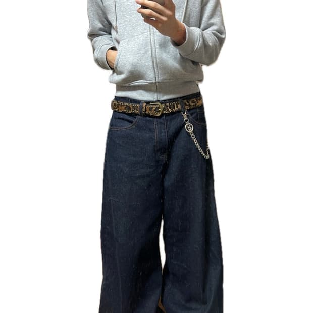 버버리 체크 후드집업