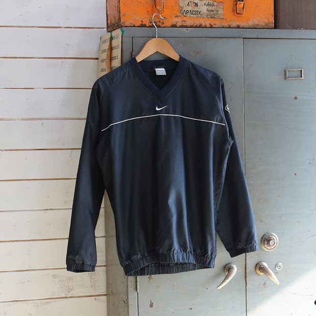 (착용컷) 나이키 베이스볼 브이넥 웜업 (95-98)