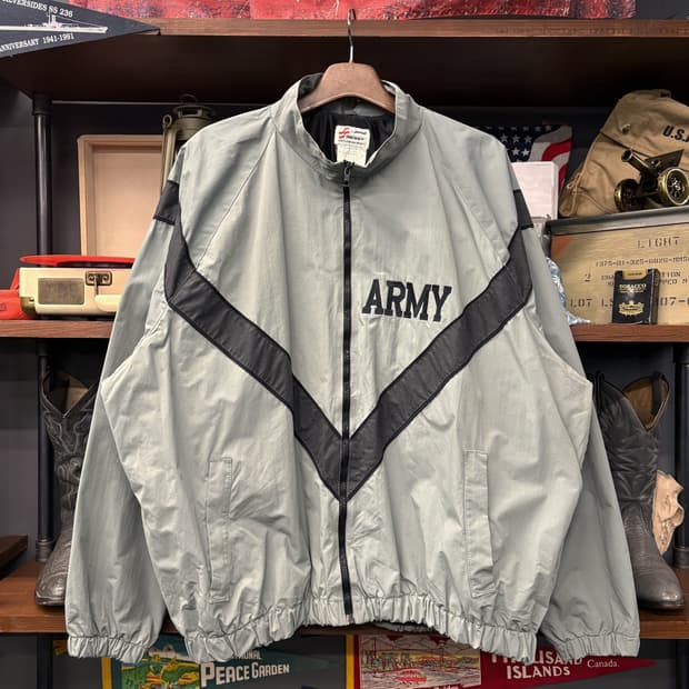 오리지널 밀리터리 U.S ARMY IPFU 트레이닝 윈드브레이커 N608