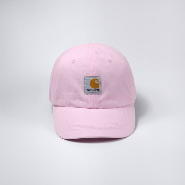 칼하트 핑크 볼캡 모자