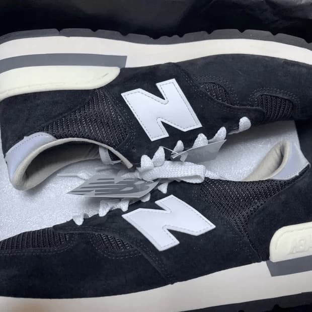 [290] 뉴발란스 990v1 블랙