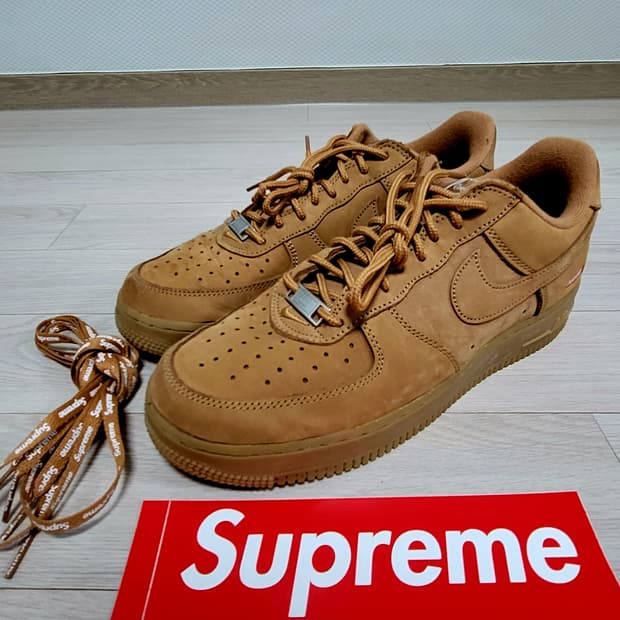 [265] <상태A급> 나이키x슈프림 된장 에어포스 #260270