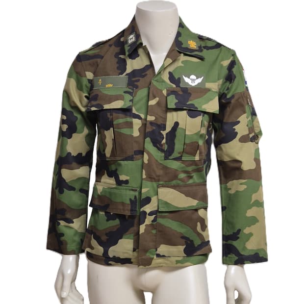 육군 구형 7군단 보병 소위 시험용 얼룩무늬 전투복 상의 자켓 (S)