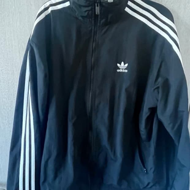 아디다스 아디컬러 우븐 파이어버드 트랙탑 블랙