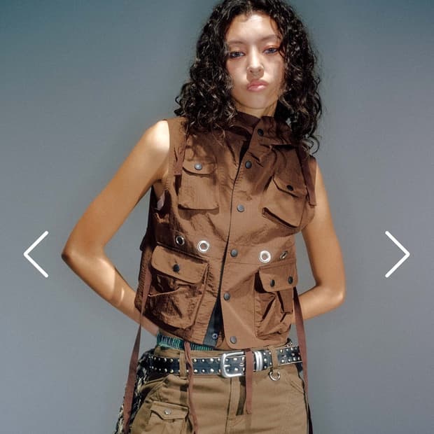 vacant archive 카고 후드 베스트