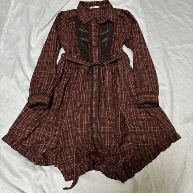 “Axes Femme” Check Dress