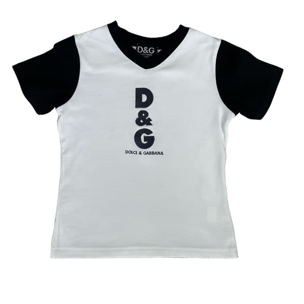 Dolce & Gabbana Contrast Logo Top