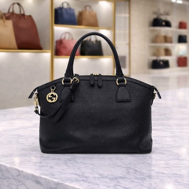 [A급] 구찌 인터로킹 G돔 토트백 판매합니다!!!