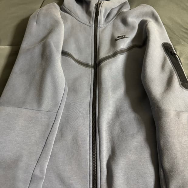 나이키 테크 플리스 블루