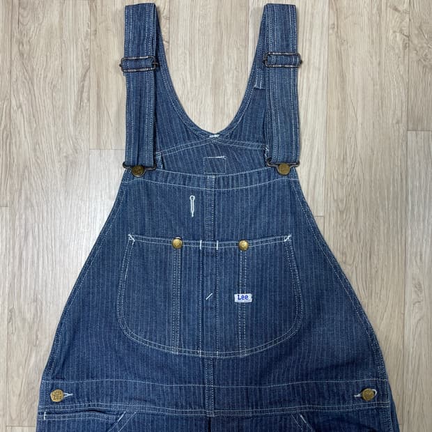 32~33) 50's 복각 Lee 헤링본 데님 오버롤(RRL&LVC&폴로