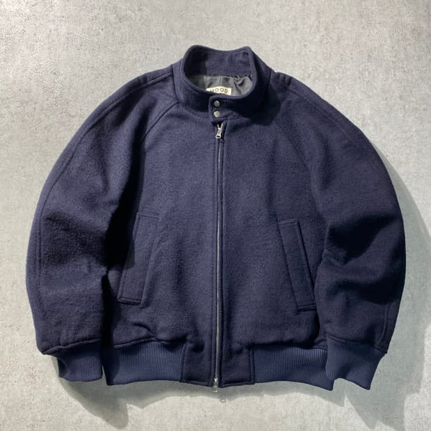 [L] MOOD 무드 네이비 투웨이 블루종 자켓