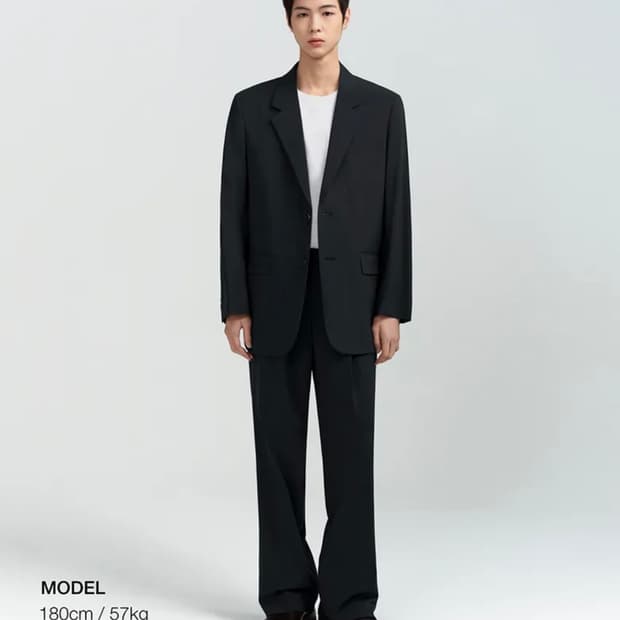 [2XL] 무신사 스탠다드 오버사이즈 블레이저 쿨탠다드