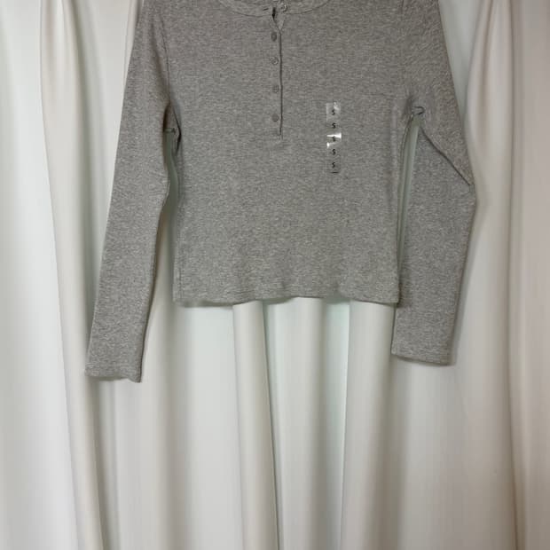 유니클로 립헨리넥 s