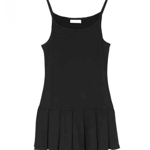 ONSKA PLEATS MINI ONE-PIECE 온스카 플리츠 원피스