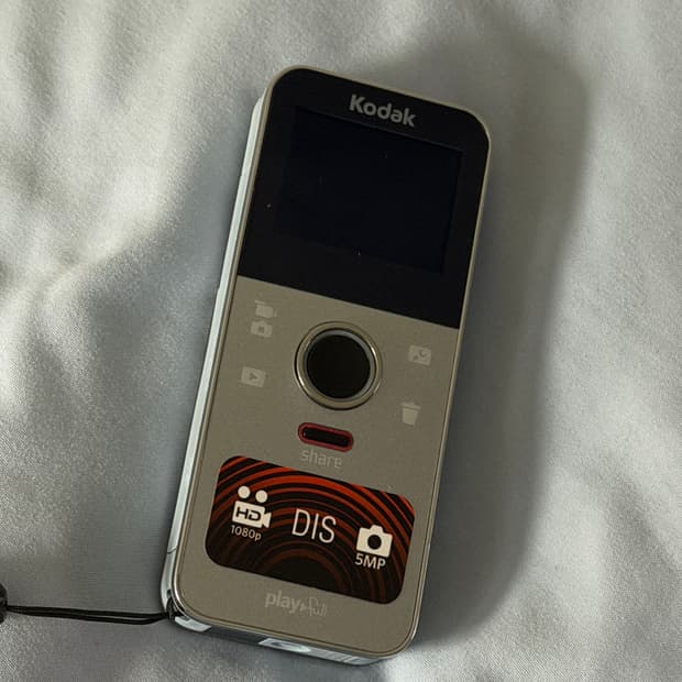 코닥 ze1 캠코더