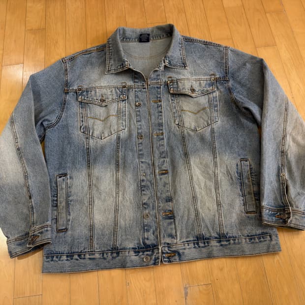 [XL/110] 90s 델프(DELF) 오리지널 빈티지 오버핏 청자켓