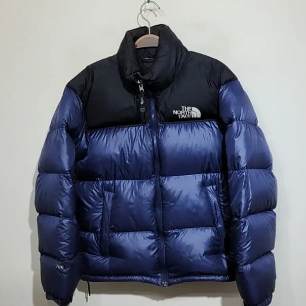 (95) 노스페이스 눕시패딩 점퍼 거위털 700 투톤 구스다운 자켓 