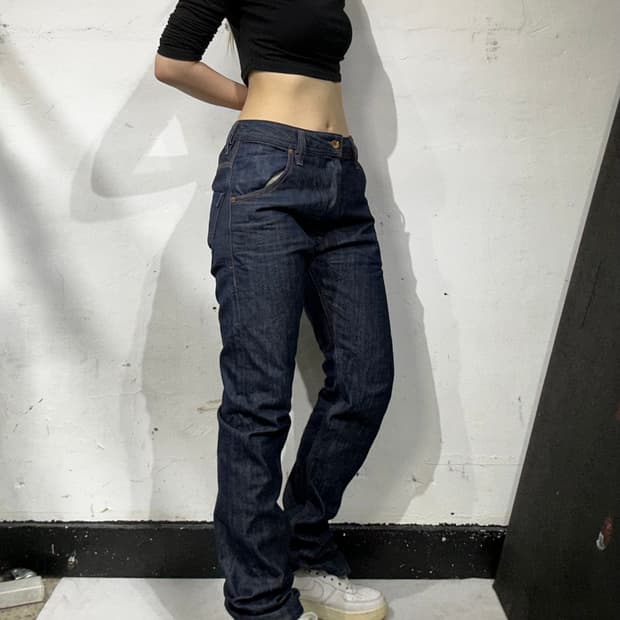 디젤 keooley 진청 데님 팬츠