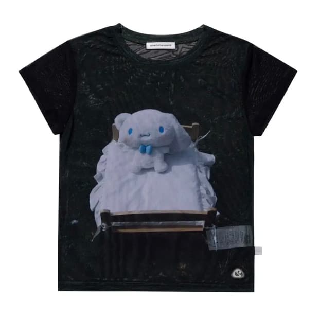 suu 스마트어반유즈풀 코이세이오 시나모롤 메쉬 반팔