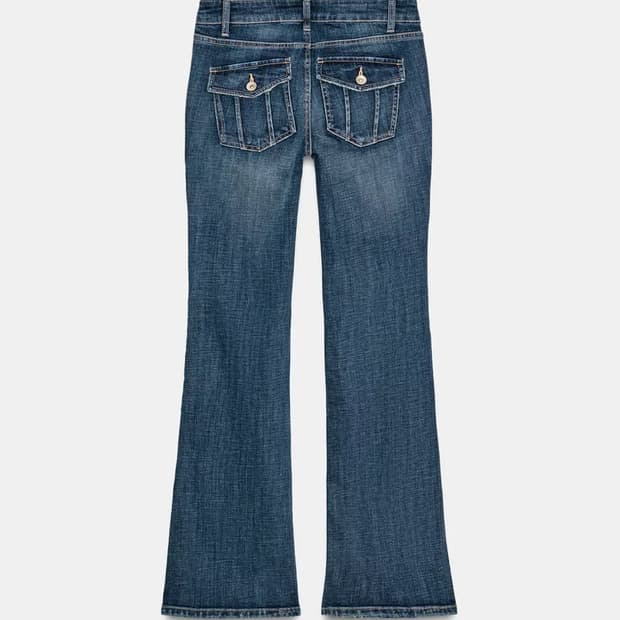 자라 TRF BOOTCUT 로우라이즈 28