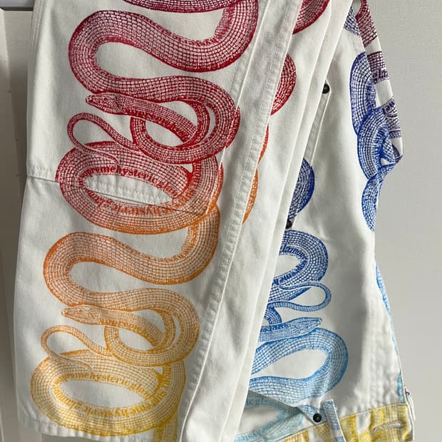 [32] 슈프림 히스테릭 글래머 바지