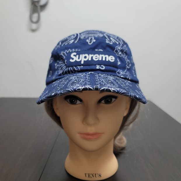 슈프림 반다나 캠프캡