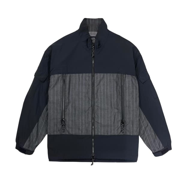 paneled nylon jacket