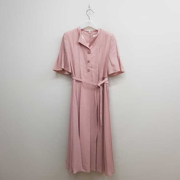 한섬 마인 플리츠 롱 벨트 원피스 XS사이즈