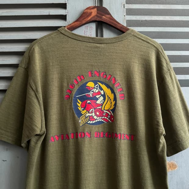 [XL]버즈릭슨 AVIATION ENGINEER 빈티지 티셔츠