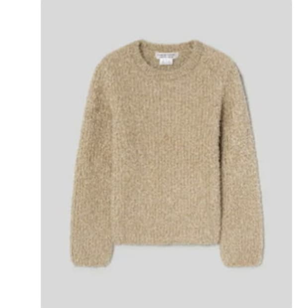 꼼데가르송걸 글리터 니트 M