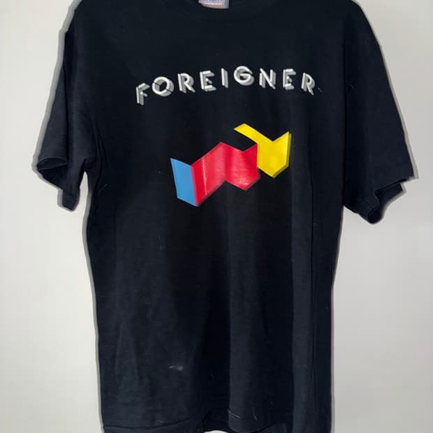 90s foreigner tour shirts