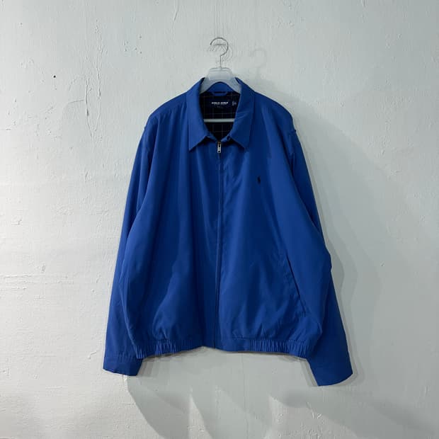 폴로랄프로렌 스윙탑 블루종 자켓 XL