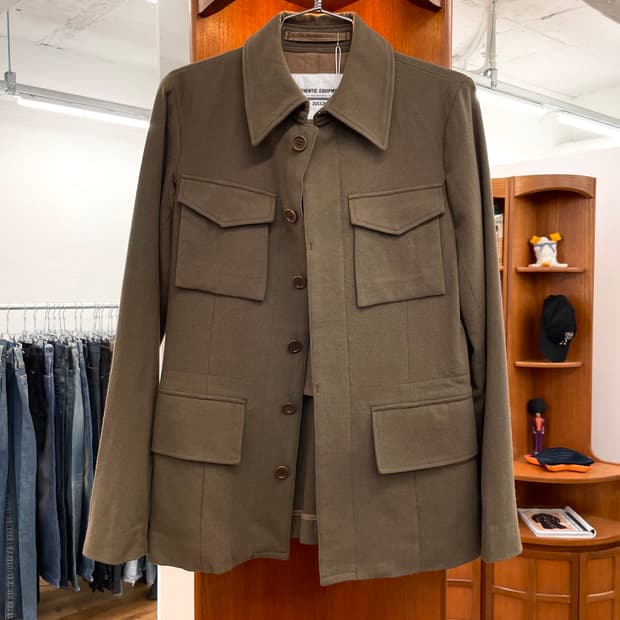 [M] ZUCCa 주카 울 사파리 자켓