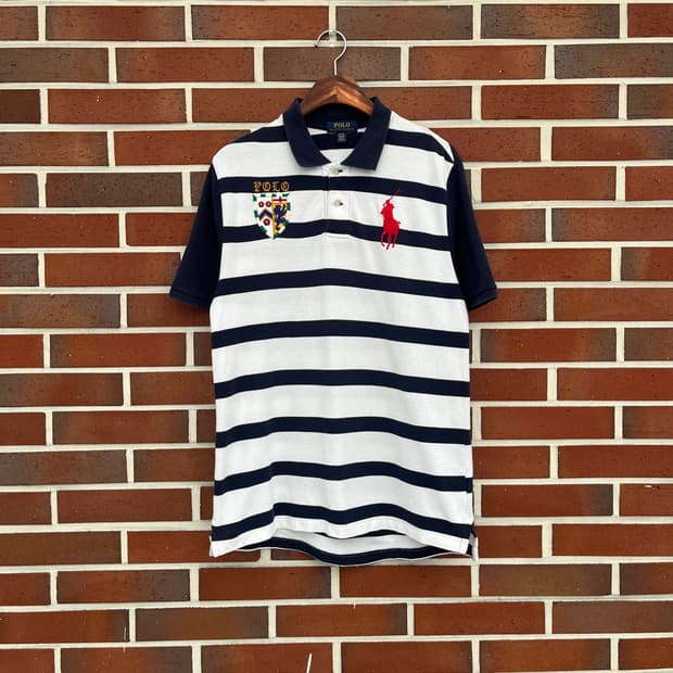 Polo Ralph Lauren 빅포니 카라 반팔티 