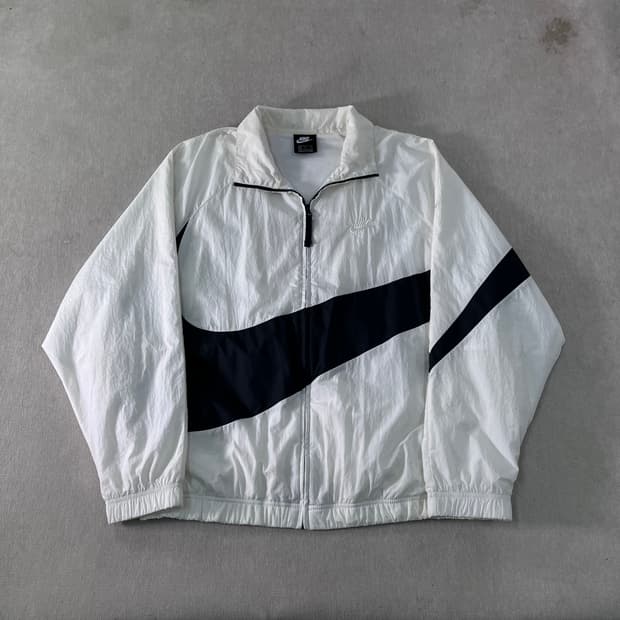 105 나이키 빅로고 나일론 바람막이