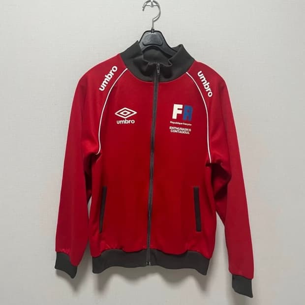 엄브로 져지 레드 / 트레이닝 자켓 빈티지
