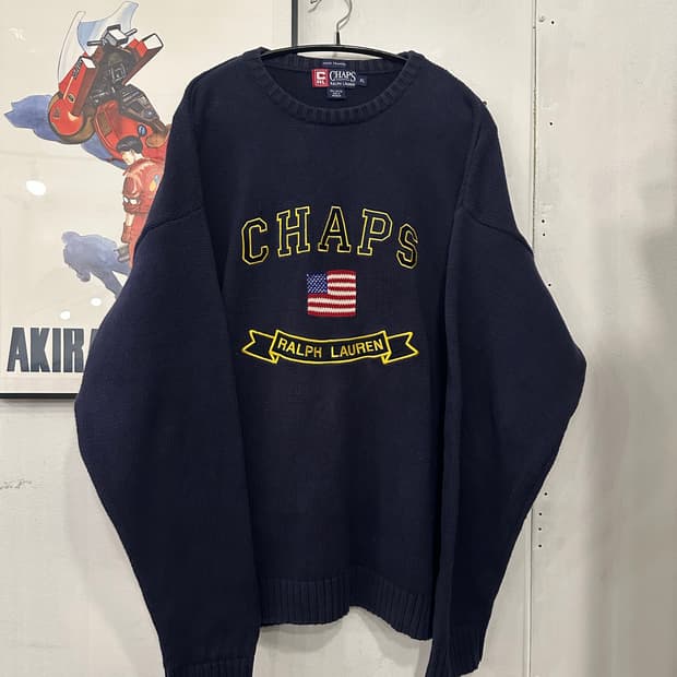 XL)챕스 랄프로렌 면니트