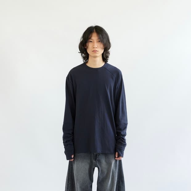 해칭룸 와이드 커브진 워시드 블랙 2(S) 사이즈