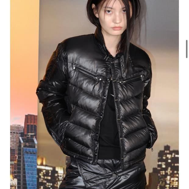 세릭 buckle scar down jacket 패딩