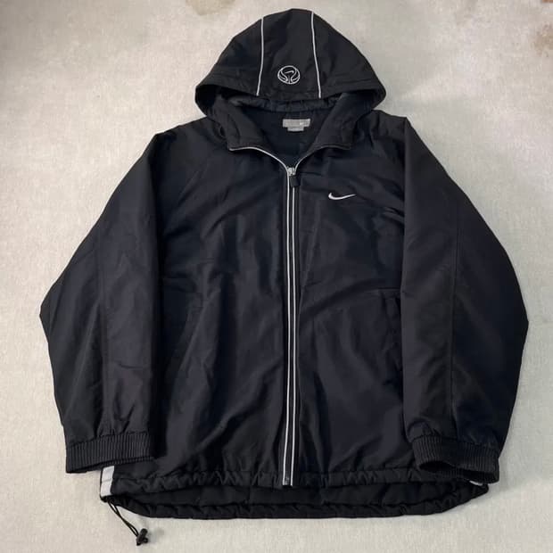 나이키 올드스쿨 후드패딩 점퍼 바람막이