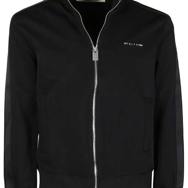 1017 ALYX 로고 하이넥 트랙 자켓