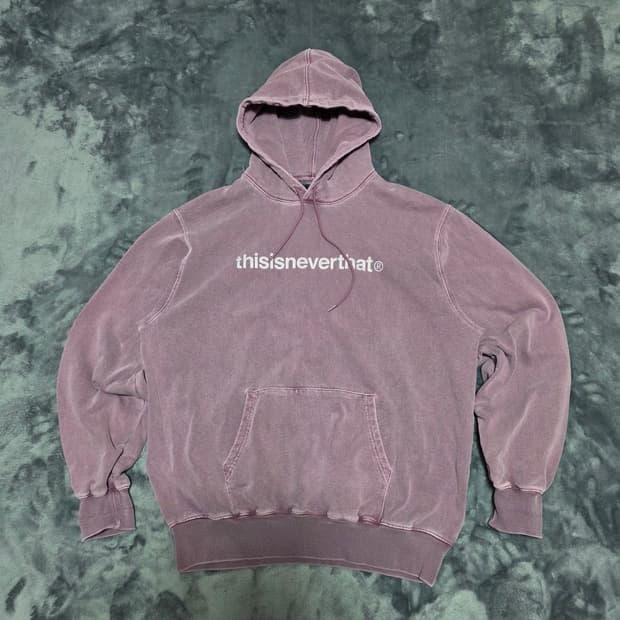 (XL)디스이즈네버댓 피그먼트 후드티