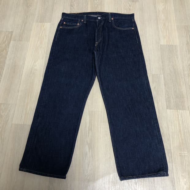 (35) 00's 리바이스 Levi's 501 스트레이트핏 중청 데님