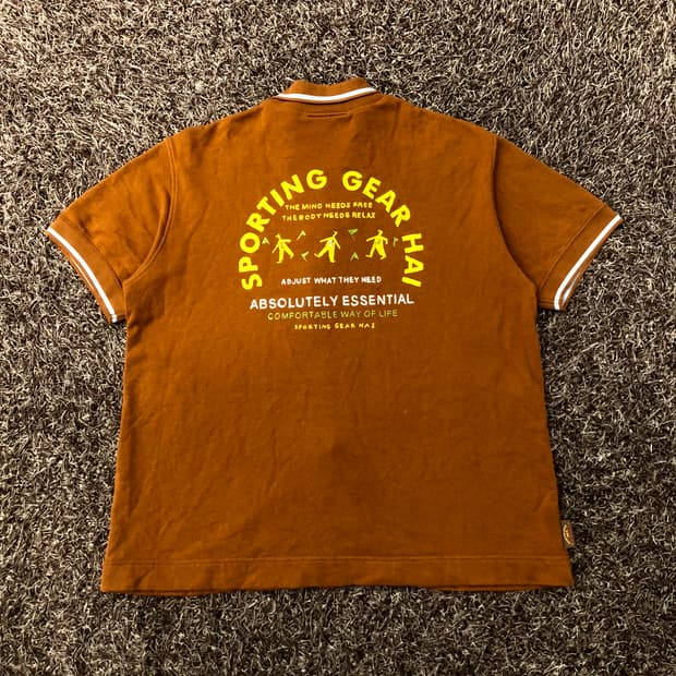 M 이세이미야케 HAI SPORTING GEAR 코튼 반팔 가디건